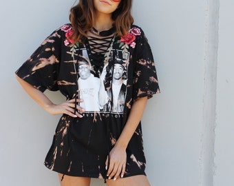 tupac t shirt dress plus size