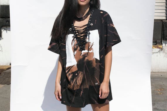 long band t shirt dress