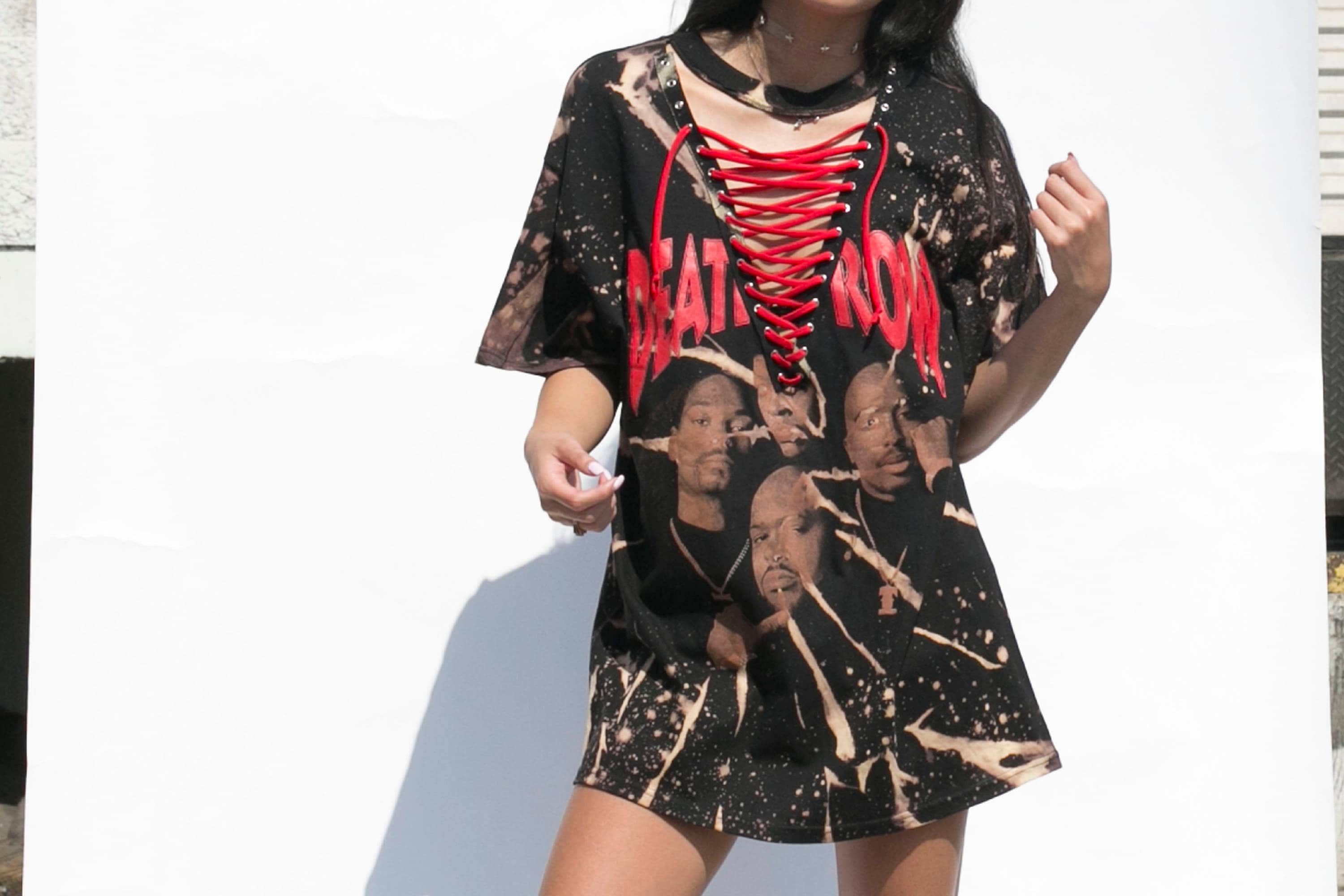 death row bleached shirt