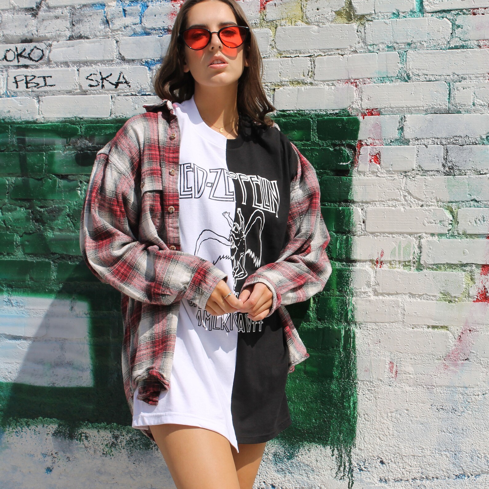 90s Grunge Tee Vintage T Shirt Custom Shirts Grunge Band - Etsy