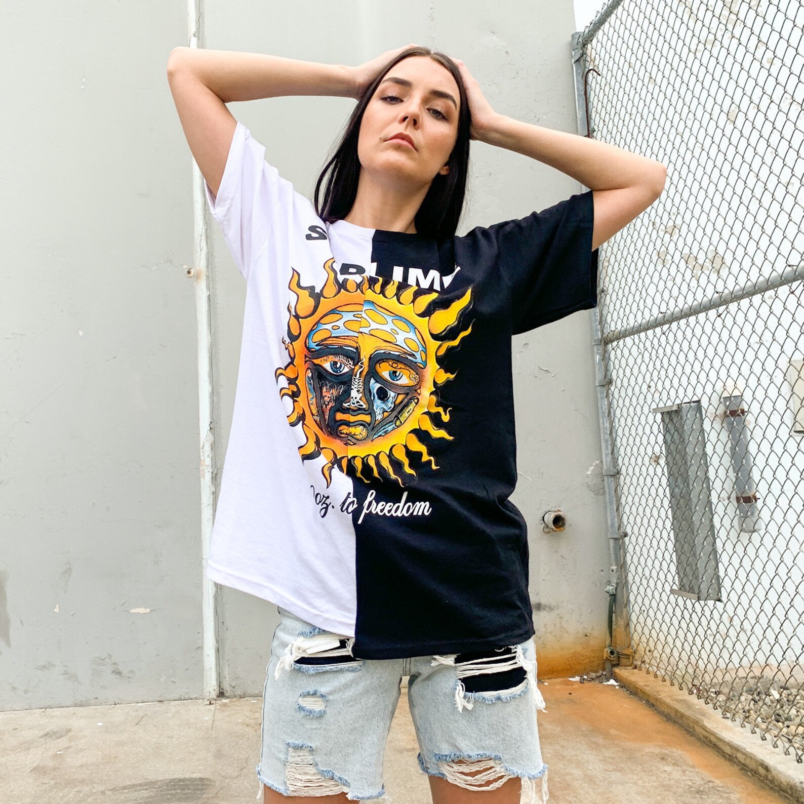 90s Grunge Tee Vintage T Shirt Custom Shirts Grunge Band | Etsy