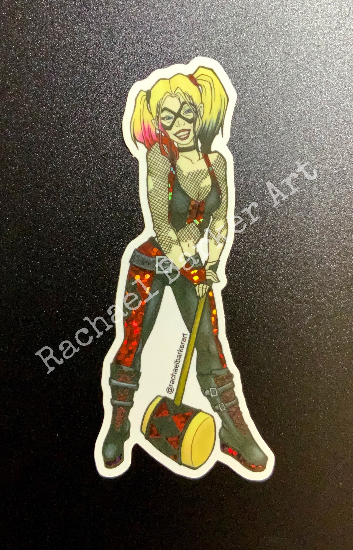 Harley Quinn sticker laptop decal bumper sticker car Etsy