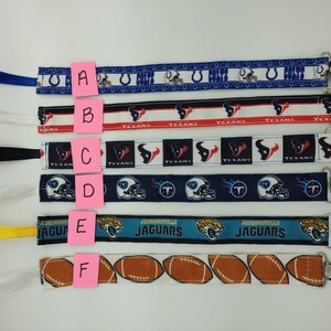 Football Inspired ID Strap  (Multiple Choices)