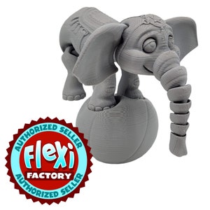 3D Printed Flexi Circus Elephant