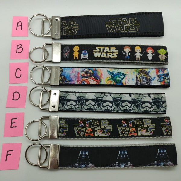 StarW... Inspired Key chain (Multiple Choices)