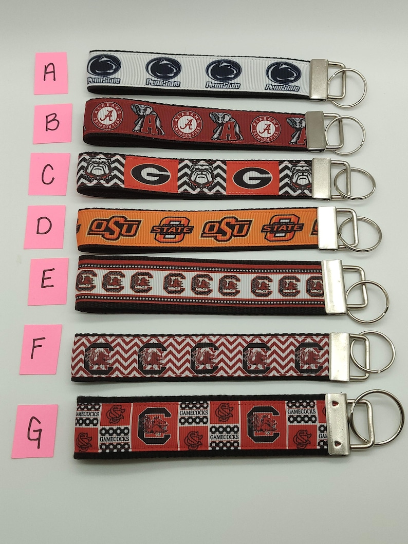 College Key Chain (multiple Choices) - Etsy