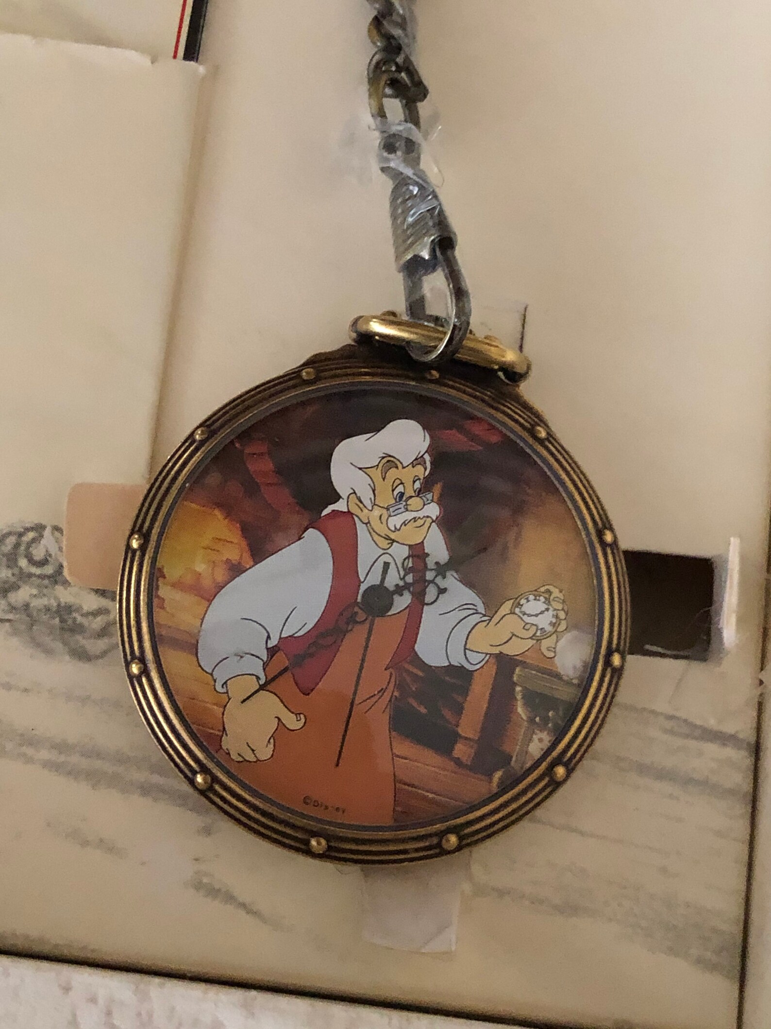 Pinocchio Disney Pocket Watch Collectors Club Series II Etsy