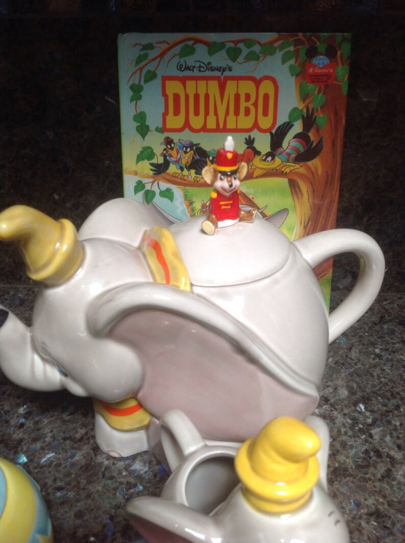 RARE LARGE Disney Dumbo Tea Set With Large Teapot Dumbo Etsy.de