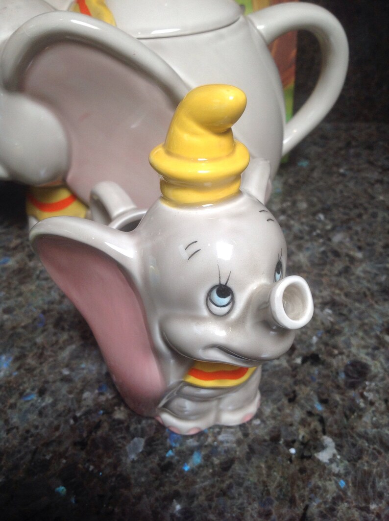 RARE LARGE Disney Dumbo Tea Set With Large Teapot Dumbo Etsy.de