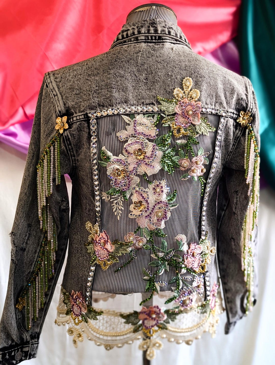 Rose Lace Vest - Beige main image 0