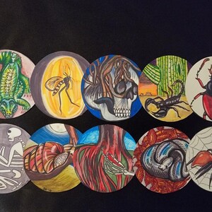 Under the Ground Vinyl Sticker Pack