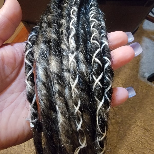 Granite, Accent Set of 5, SE- Synthetic Dreadlock Extensions