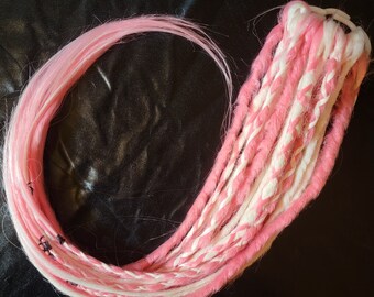 Barbie Pink, juego de 10, extensiones de rastas sintéticas SE