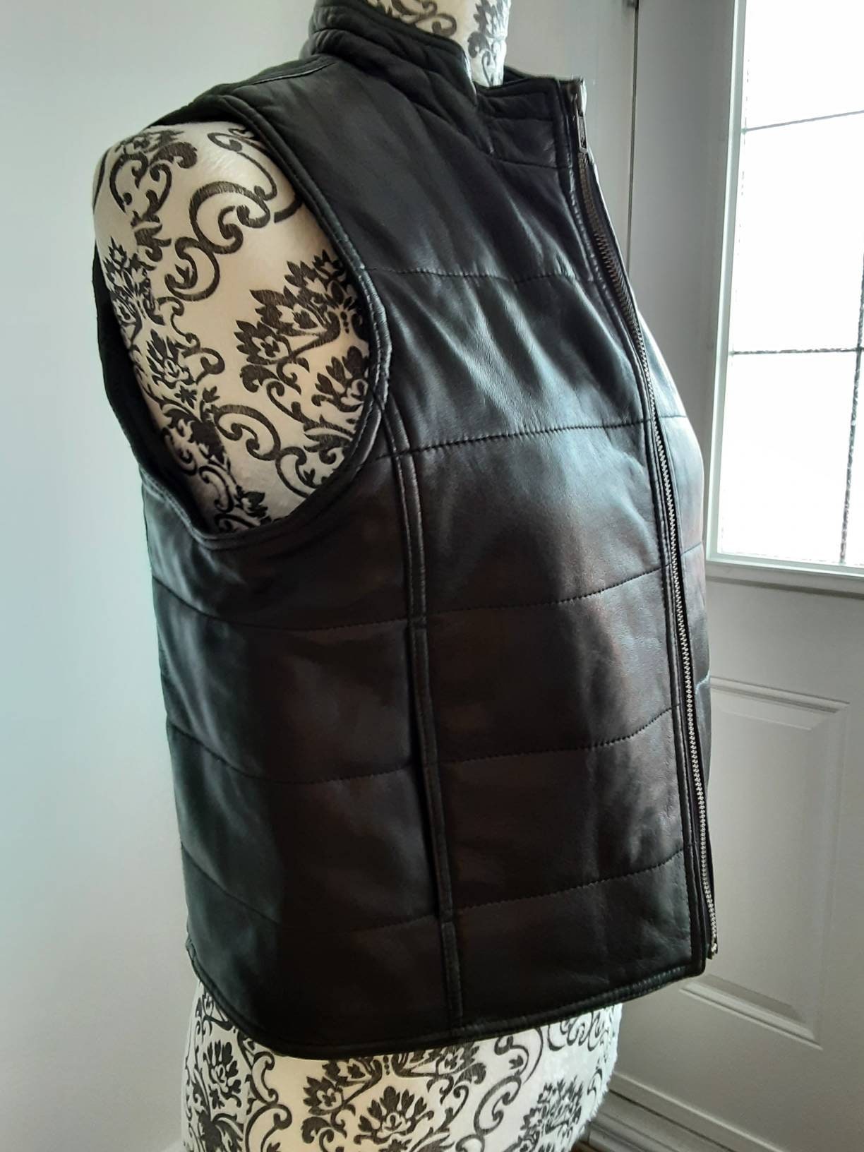 トップス sahara Gather Fake Leather Vest Took A Chance Faux Leather Vest - Brown | Fashion Nova