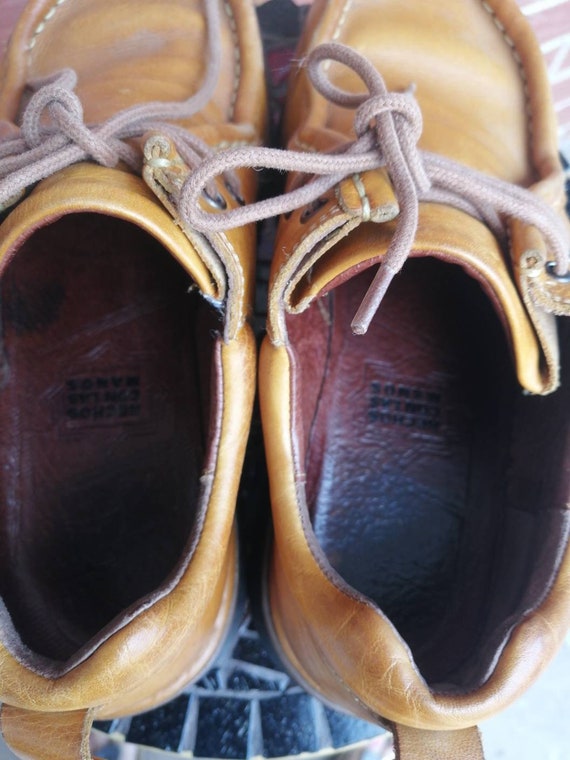 Soulier Cuir tan Pikolinos femme vintage grandeur 38 Etsy Canada