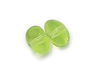 4x6mm Glass Potatoe Bead