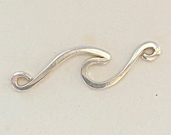 Argentium Sterling Silver WAVE Component