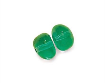 4x6mm Glass Potatoe Bead