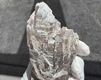 Rare Elestial Smokey Quartz Crystal, Oceanview Mine Collector Specimen