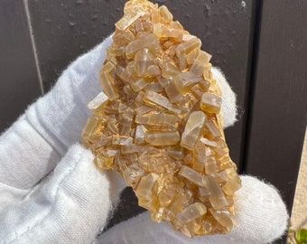 Barite with Futuristic Sacred Geometrical Crystals