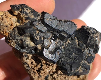 Black Dravite Tourmaline New York, Raw Exotic Cluster,Natural,Grounding,Specialty,Collector,Specimen,Top Quality,Worlds Rarest crystal