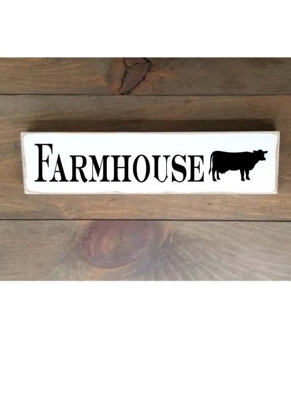 Farmhouse Wooden Sign, Farmhouse Décor, Cow Sign, Home Décor, Rustic, Pantry sign, Primitives, Primitive Wood Sign, Pantry Wood Sign