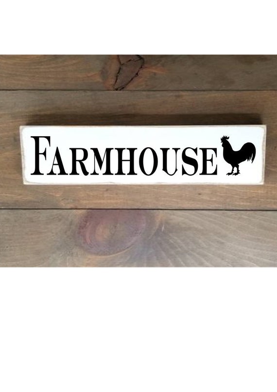 Farmhouse Wooden Sign, Farmhouse Décor, Rooster Sign, Home Décor, Rustic, Pantry sign, Primitives, Primitive Wood Sign, Pantry Wood Sign