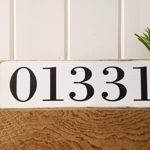 Zip Code Sign Unique Wedding Gift for Couple Anniversary Etsy