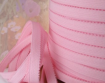 2yd Black Elastic 34 wide Plush back Stretch band for diy Headbands lingerie Garter waistband Stretch bra strap making Supplies Sewing
