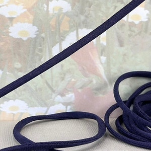 5yds Black Drawstring Cord Braided Cotton Fabric Thick String for Diy  Sewing Hoodie Waistband Lacing Macramé Jewelry Making Upholstery Trim 