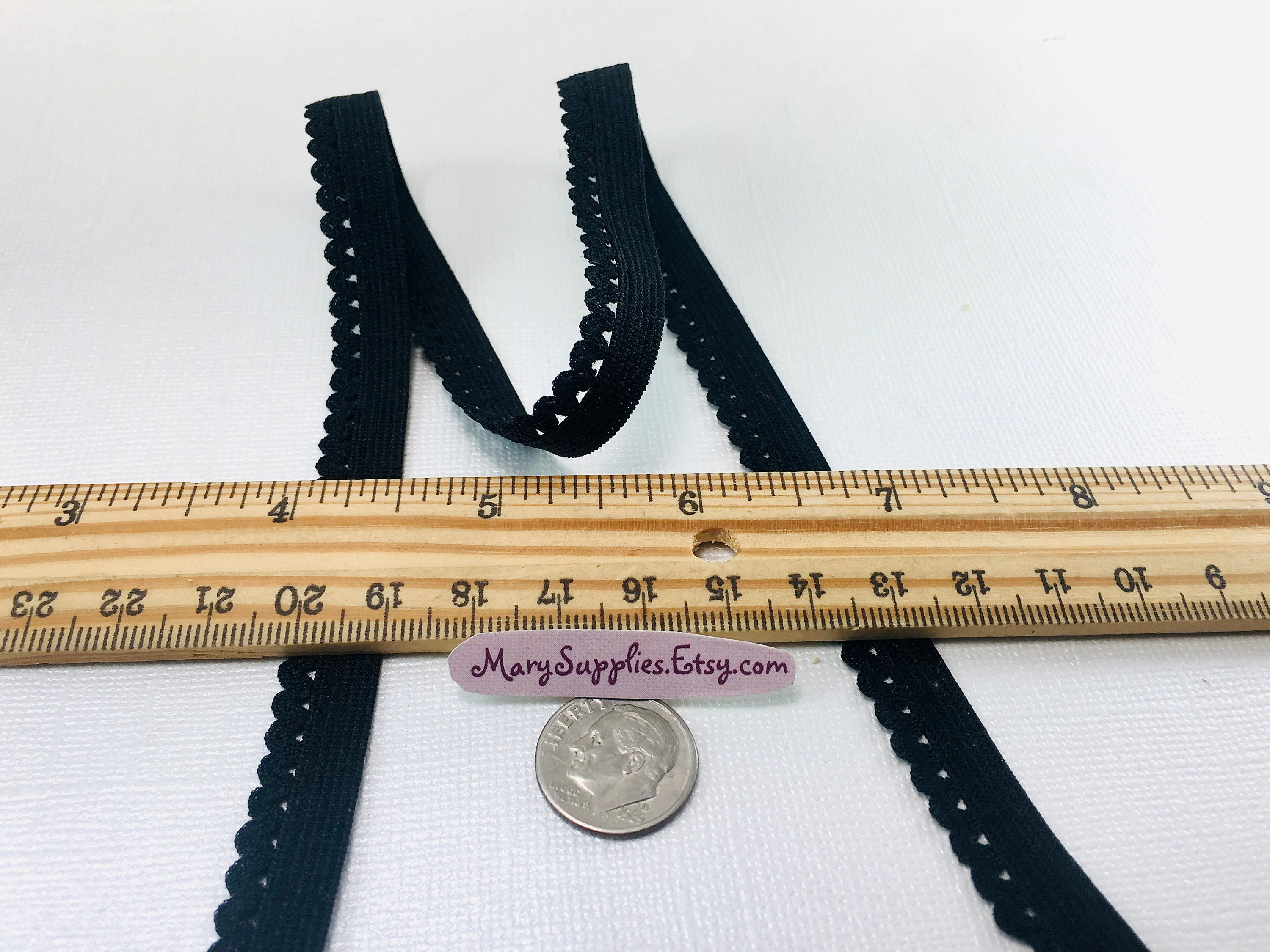 5yd Black Elastic Cord Band 2.6mm Wide Drawstring Skinny Stretch String Diy  Headbands Wristband Cording Bra Strap Spaghetti Elastic Lacing 
