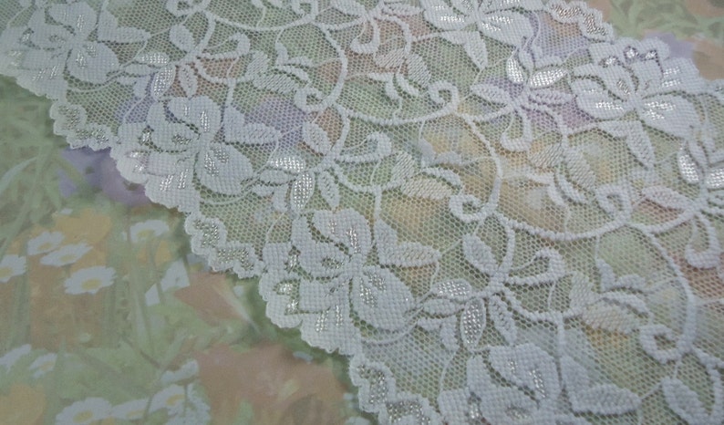 5 inch wide stretch lace