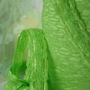 5yds Green* Elastic Stretch Ribbon Lace Trim 1/2&quot; wide for diy Baby Headbands lingerie lace Bra making elastic straps Bow Christmas streamer