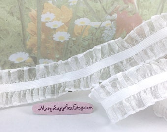 White Ruffle Trim | Etsy
