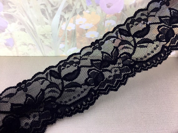5 inch wide stretch lace