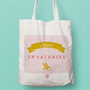 Gift Atsem bag to customize - &quot;Atsem on vacation!&quot;