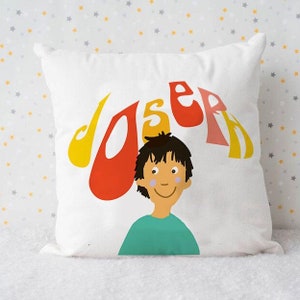 Cushion cover - Illustrated portrait - To customize