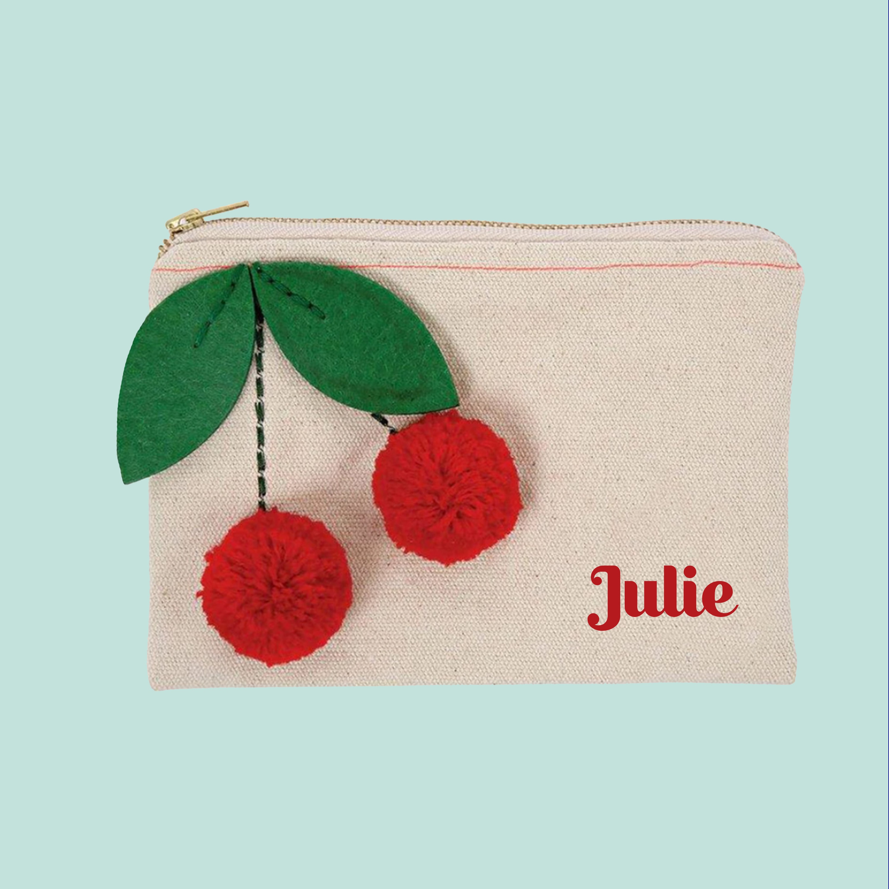 Trousse Cerise Personnalisée - Cherry Case