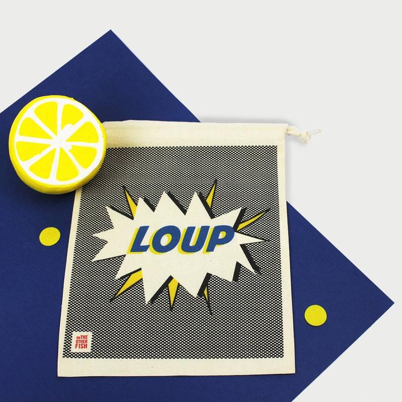 COMICS superheroes gift for Christmas gift wrap Personalized kids pouch