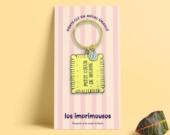 Key ring, accessory, decoration - Biscuit - Cake - Little butter heart