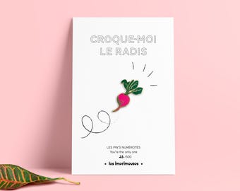 Pin's - Radish - Bite me - Valentine's Day Special