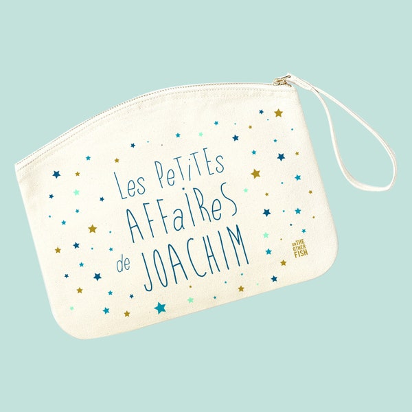 Trousse arrondie à personnaliser - Étoiles - Les petites affaires de ...