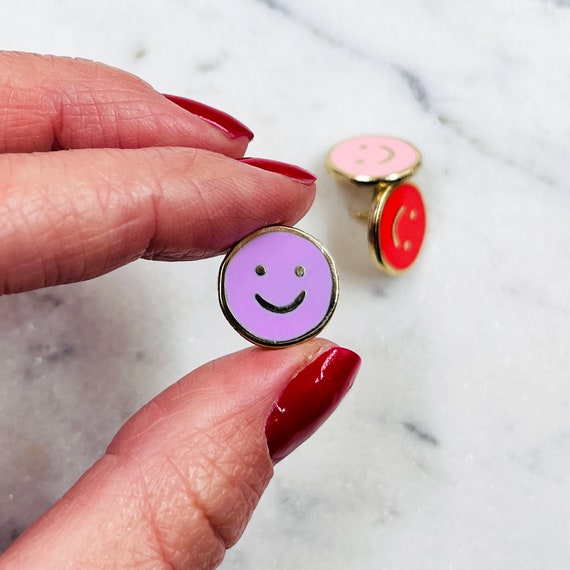 Pin's, Brooch, Jewelry - Smiley X4 - Smile - Etsy