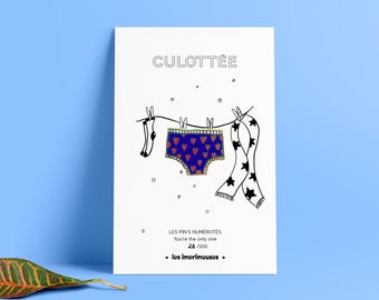 Pin, brooch, jewel - Brief - Culotté