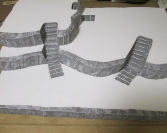 Christmas Village Display Platform D8(XLarge)-Dept56 Lemax Dickens Snow Village North Pole Collection + More