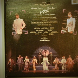 Glittered Record Album La Cage aux Folles image 3