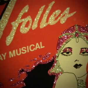 Glittered Record Album La Cage aux Folles image 2