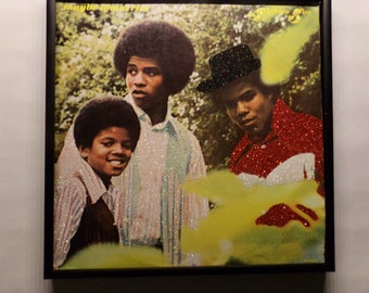 Funkelten Schallplatte - Jackson 5 - Michael Jackson - vielleicht morgen
