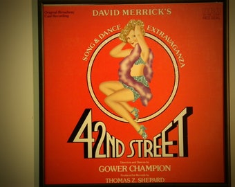 Glittered Record Album - 42nd Street