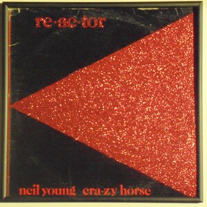 Glittered Record Album - Neil Young Cra-zy Horse - Re-ac-tor
